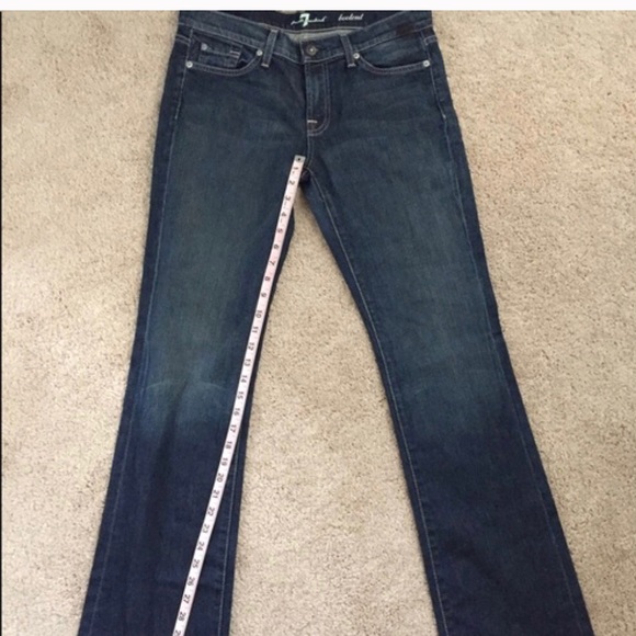 7 for All Mankind highwaist bootleg Jean - Picture 2 of 3